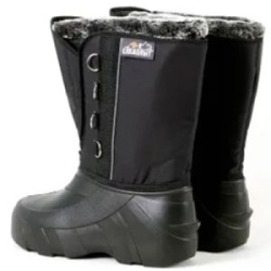 Сапоги-дутики мужские на шнуровке "СЛЕДОПЫТ", ЭВА, 4-сл. меховой вкладыш, -50°С, р.41, черный