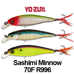 Yo-Zuri Sashimi Minnow 70F R996