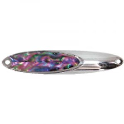 Блесна Boggy Urizun Spoon Abalone 30g цв. BLACK/SILVER