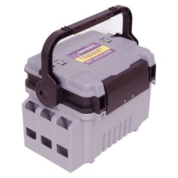 Ящик Kosadaka TB-S100-GRY, 31,3*23,3*23,1см для форелевой рыбалки, серый