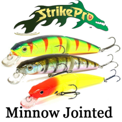 Strike Pro Minnow Jointed