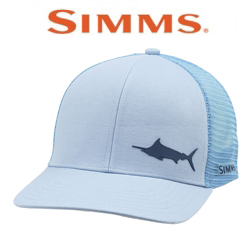 Simms Payoff Trucker - Marlin, Grey Blue