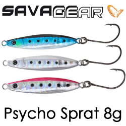 Savage Gear Psycho Sprat 8g