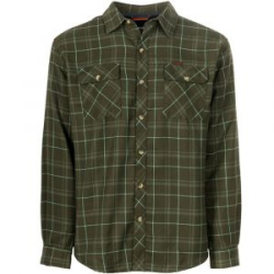 Рубашка Grundens Kodiak Insulated Flannel Shirt, Deep Depth Plaid, M