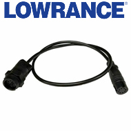 Lowrance 7-Pin XDCR Adapter to Hook²/Reveal/Cruise (000-14068-001)