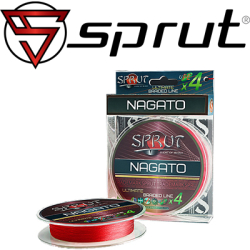 Sprut Nagato Hard Ultimate Braided Line x4 140m Hot Red