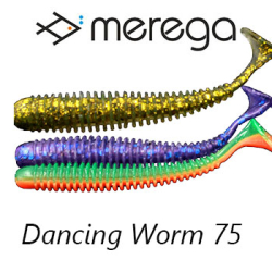 Merega Dancing Worm 75мм 2,5гр.