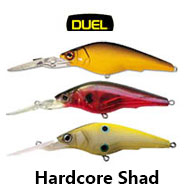 Duel Hardcore Shad SH-60SP F677