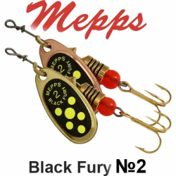 Mepps Black Fury №2