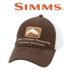 Simms Trout Trucker Cap Bark