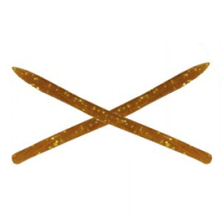 Силиконовая приманка Reins Swamp Cross 4" цв. #430 Motor Oil Gold FLK