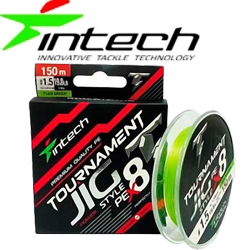 Intech Tournament Jig Style PE X8 Lime Green 150m