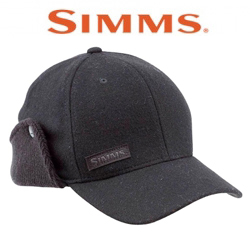 Simms Wool Scotch Cap Black