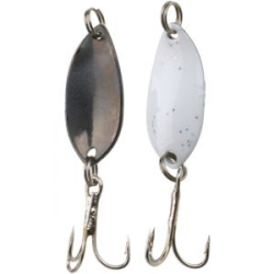 Блесна колеблющаяся Mikado Trout Campione Mini 1,4гр./2,2см - WHITE/BLACK (Арт.PMB-WTC-WB)