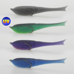 Поролоновая рыбка "Волжский поролон" 140 мм # SET2 уф (226)