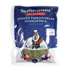Прикормка Yaman Winter Taste Гранулы 3мм, Карась зимняя (анис), цв. зелёный, 700 гр.