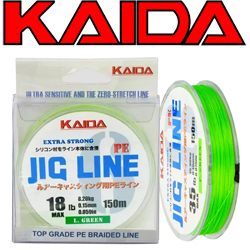 Kaida Jig Braid Line x6 PMZ-060 зеленая 150м