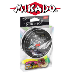 Mikado Nihonto Fine Braid Black 150м (+силиконовые приманки)