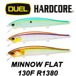 Duel Hardcore Minnow Flat 130F R1380