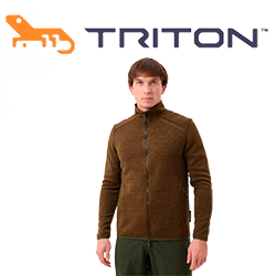 Triton "Karel" (Флис 350гр., Коричневый)