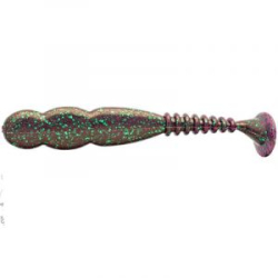 Виброхвост Reins Fat RockVibe Shad 4" (в уп.5 шт.) цв. #012 Junebug