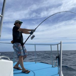 Пояс для морской рыбалки Tailwalk Offshore Fighting Belt BK