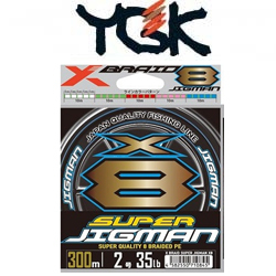 Yoz-ami X-Braid Super Jigman X8 300m 5Color