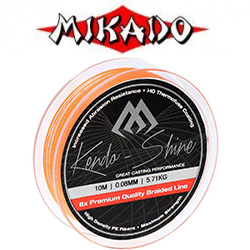 Mikado Kendo Shine 8-x HDPE 150m Orange