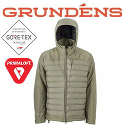 Grundens Windward Gore-Tex Infinium Insulated Jacket, Deep Lichen Green