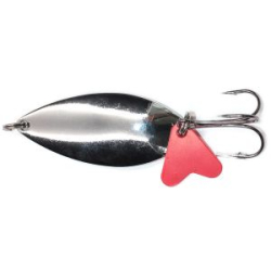 Блесна колеблющаяся Namazu Glassy 15гр. цвет 01 (серебро)