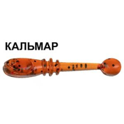 Силиконовая приманка Crazy Fish Whitebait 0.8" 16-20-10-6 кальмар цв. motor oil (моторное масло)