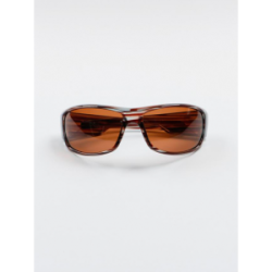 Очки поляризационные Extreme Fishing PSS-212, цвет оправы Блестящий коричнево-прозрачный полосатый, цвет линз Коричневый