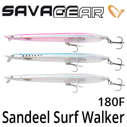 Savage Gear Sandeel Surf Walker 180 27g F