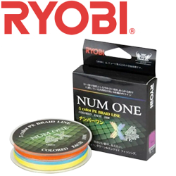 Ryobi Num One PE4X Multicolor 100m