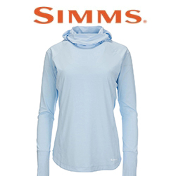 Simms Women's SolarFlex Cooling Hoody, Ice