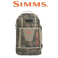 Simms Tributary Sling Pack, Regiment Camo Olive Drab, 10L