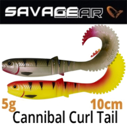 Savage Gear LB Cannibal Curltail 10cm 5g