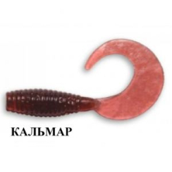 Силиконовая приманка Crazy Fish Angry Spin 1" 20-25-41-6 кальмар цв. cola (кола)