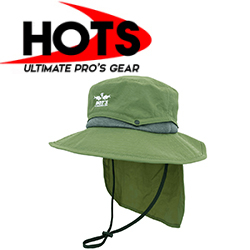 Hots Sun Shade Safari Hat Olive