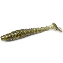 Силиконовая приманка Grows Culture Tioga Fat 3.9" цвет CA35 (Silver Prawn)