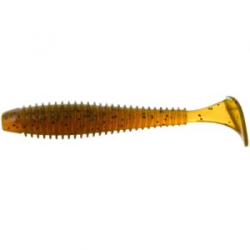 Силиконовая приманка Flagman Mystic Fish Fat 2,8" цв. #120 Green Pumpkin