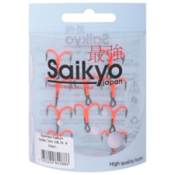 Крючки тройные Saikyo 7001 OR № 8 (10шт)
