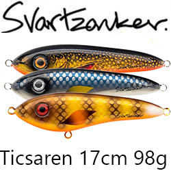 Svartzonker Ticsaren 17cm 98g