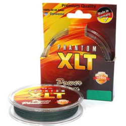 Шнур Power Phantom 4x, XLT, 120м, зеленый, 0,40мм, 40,9кг