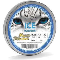 Леска Power Phantom Ice Warrior CLEAR 0,28mm, 7,3kg 30m