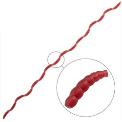 Силиконовая приманка Akara Micro Blood Worm 10 mm цв. # 11 (160 шт.)