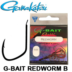 Gamakatsu G-Bait Redworm B