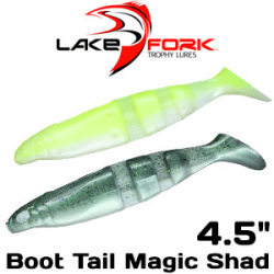 Lake Fork Boot Tail Magic Shad 4.5"