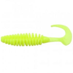 Силиконовая приманка Yaman Pro Battery Tail 5" цвет #02 - Chartreuse (уп. 3 шт.)