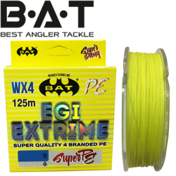 BAT PE Egi Extrime Yellow 125m